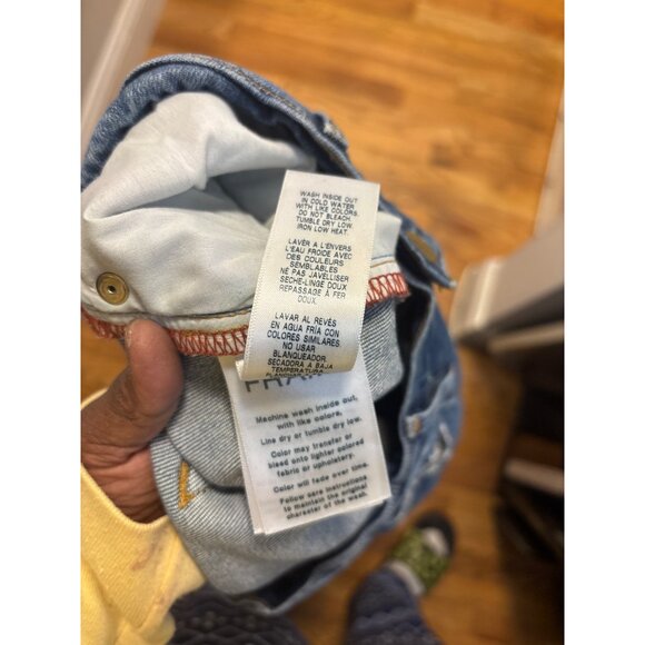 Frame Denim Le Skinny De Jeanne Mid Rise Distressed Jeans29x33 - Picture 12 of 12